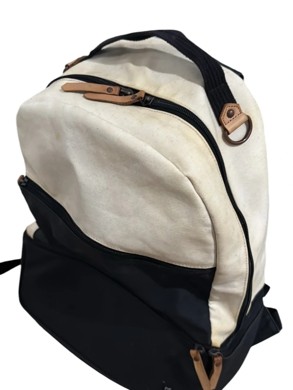 Petunia Pickle Bottom Axis Backpack in Birch/Black